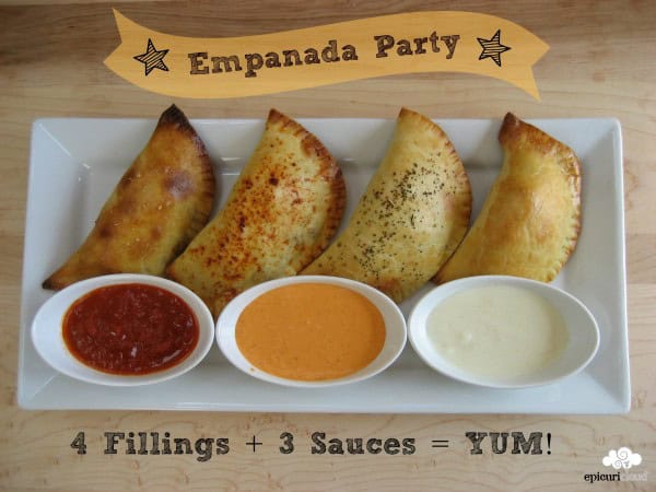 Empanada Party Logo Title