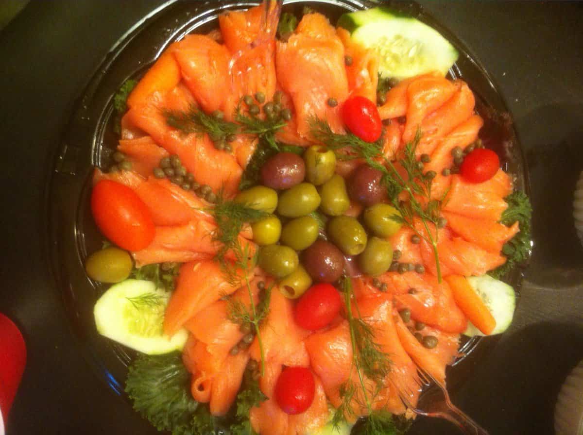 Maple-Cured Nova with Lemon-Herb Vinaigrette