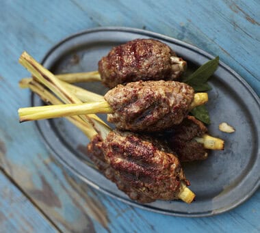 Salmon and Lemongrass Sausage Patties