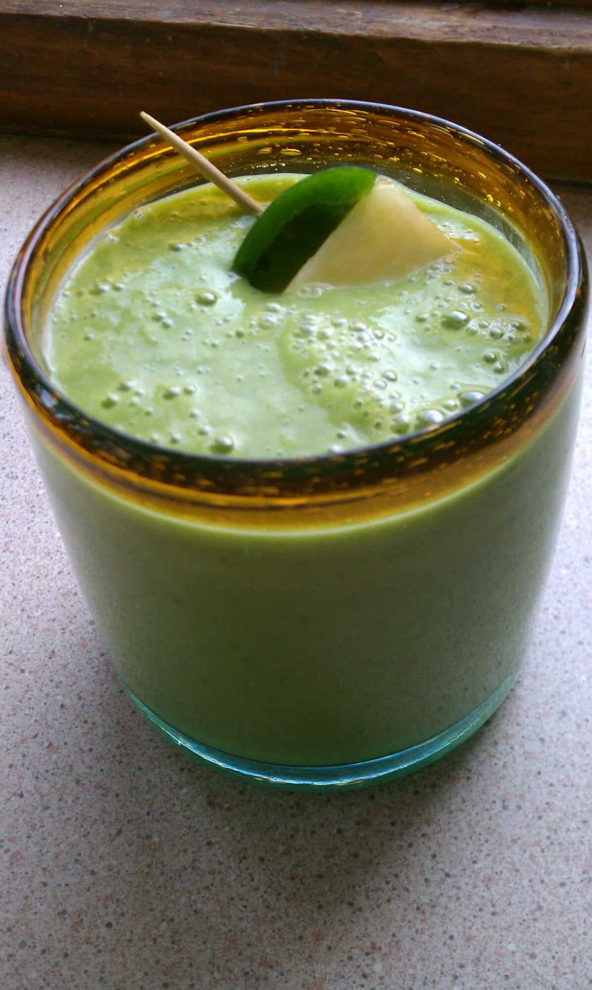 Tropical Green Heat Smoothie
