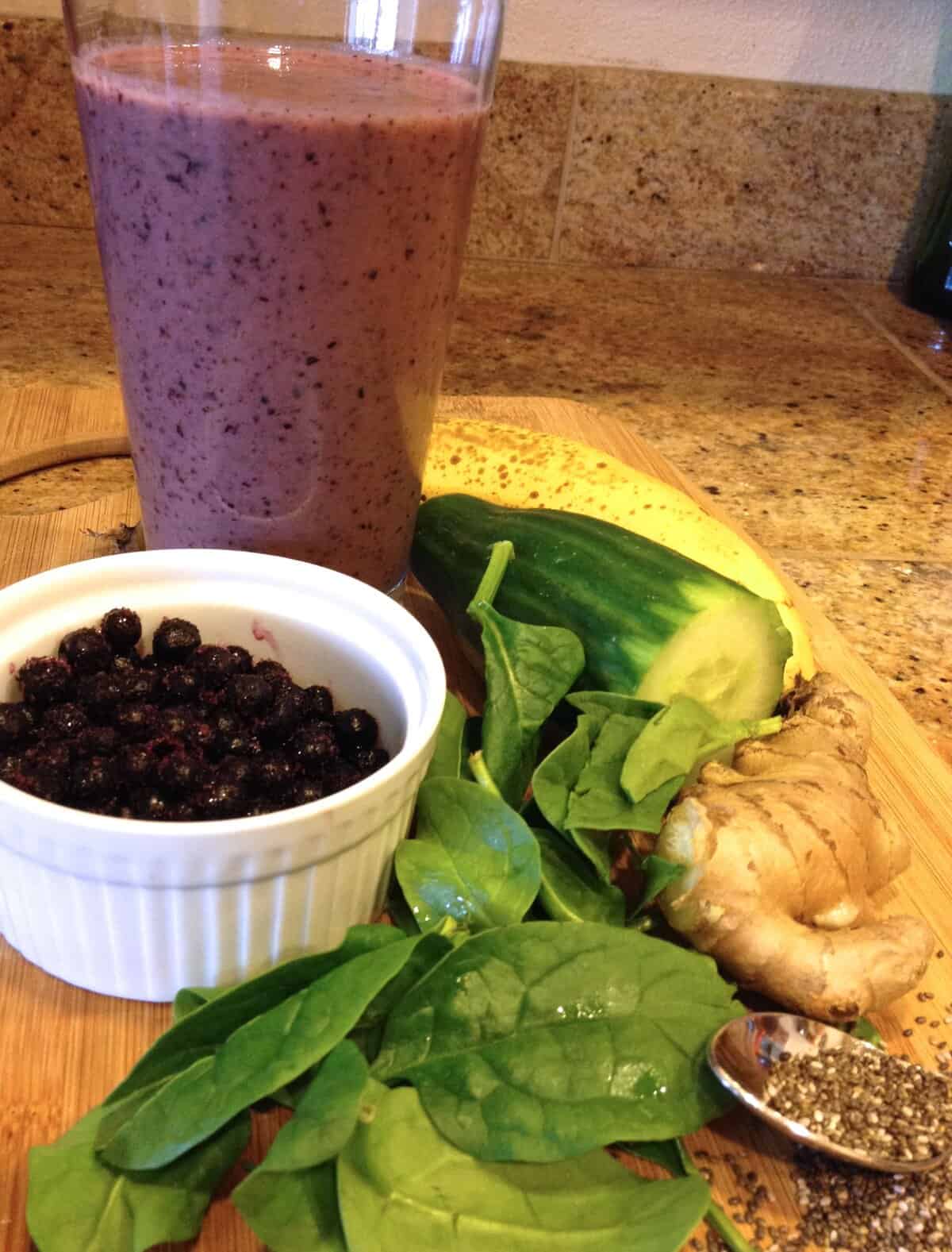 Chia-Ginger Smoothie