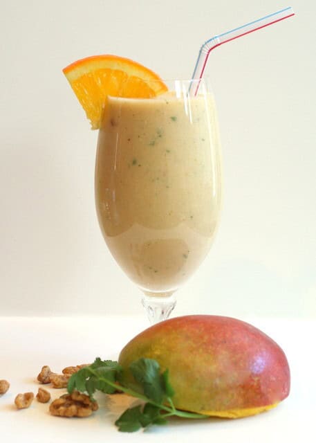 Mango Masala Morning Smoothie