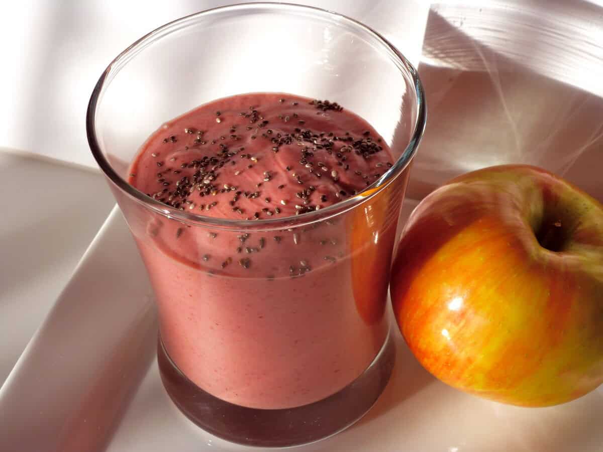 Apple Raspberry Pie Smoothie