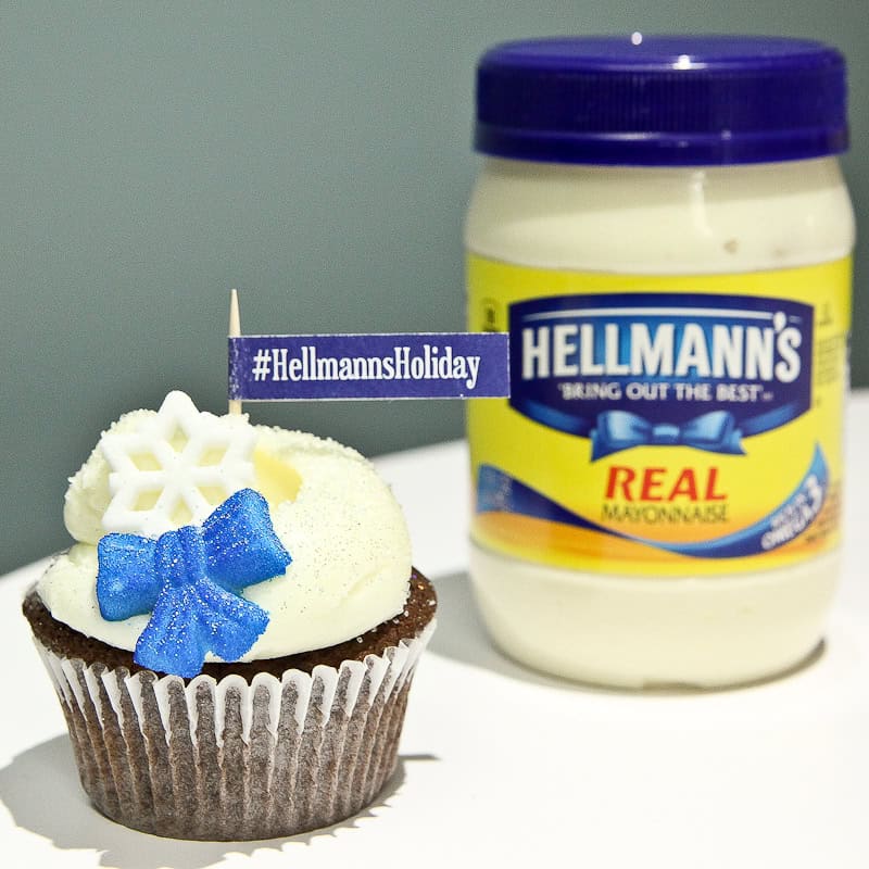 Hellmann’s Holiday Cupcakes