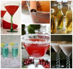 cocktails collage