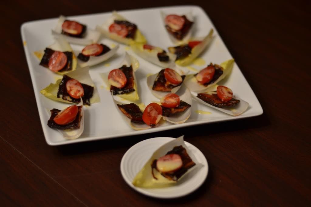 BLT Bites with Garlic Aioli