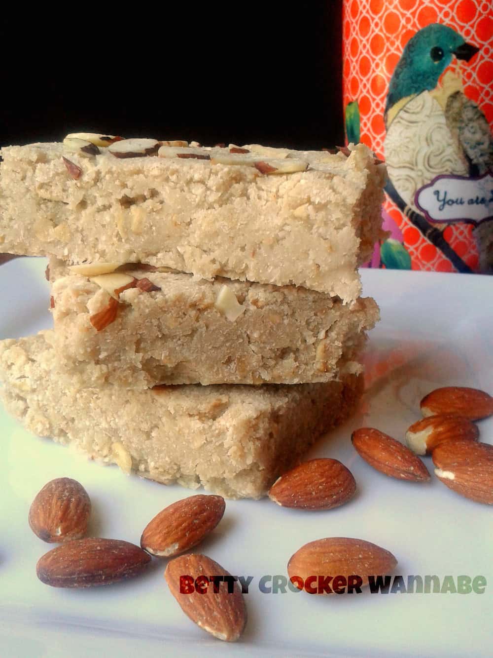 Anchors Aweigh! Coconut Almond Blondies
