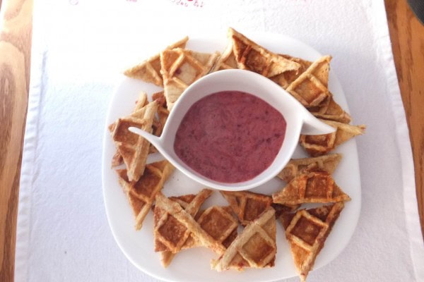 Waffle bites