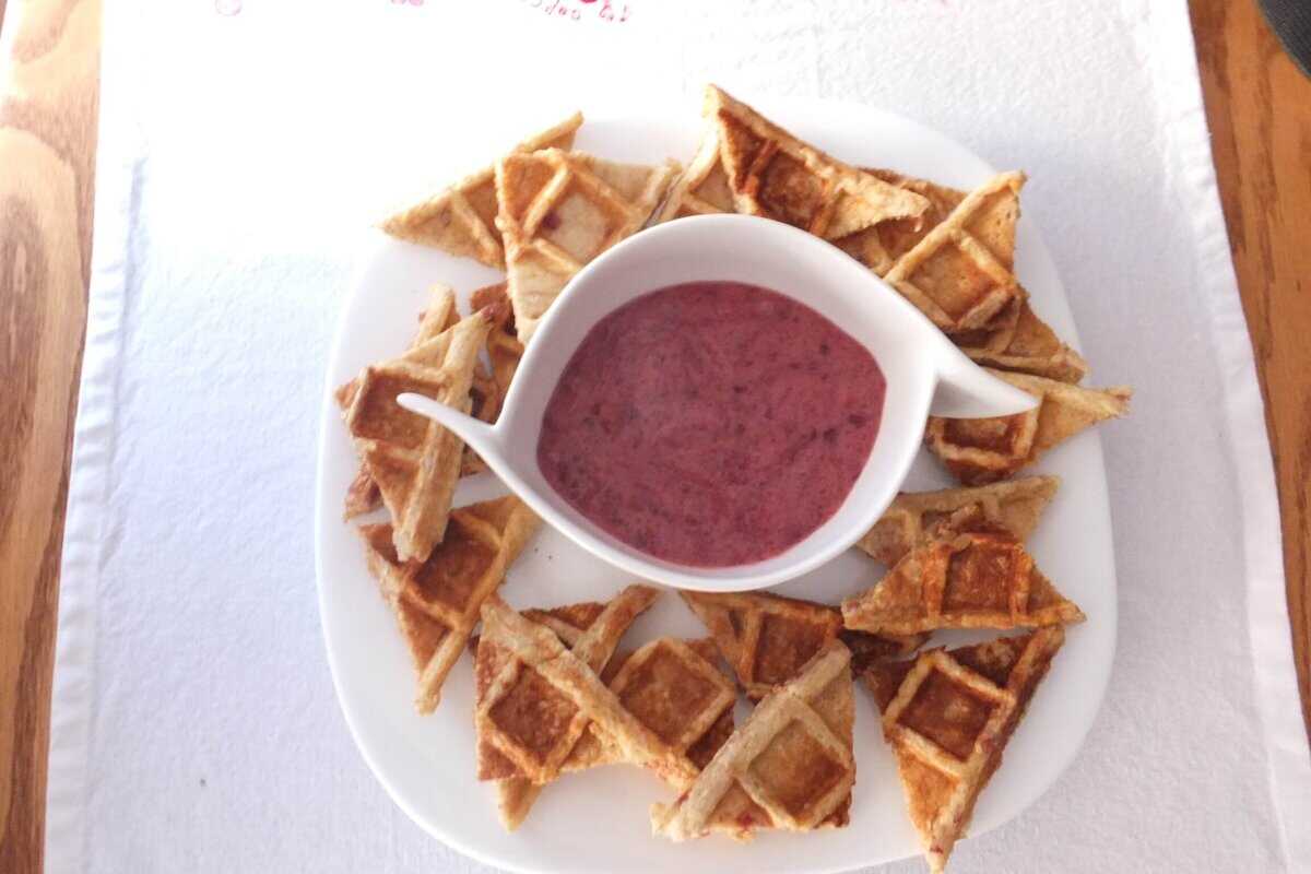 Waffle bites