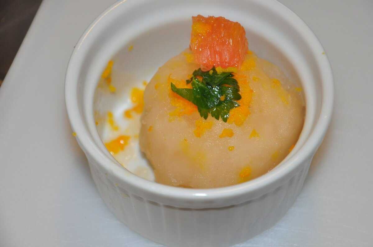 citrus sorbet
