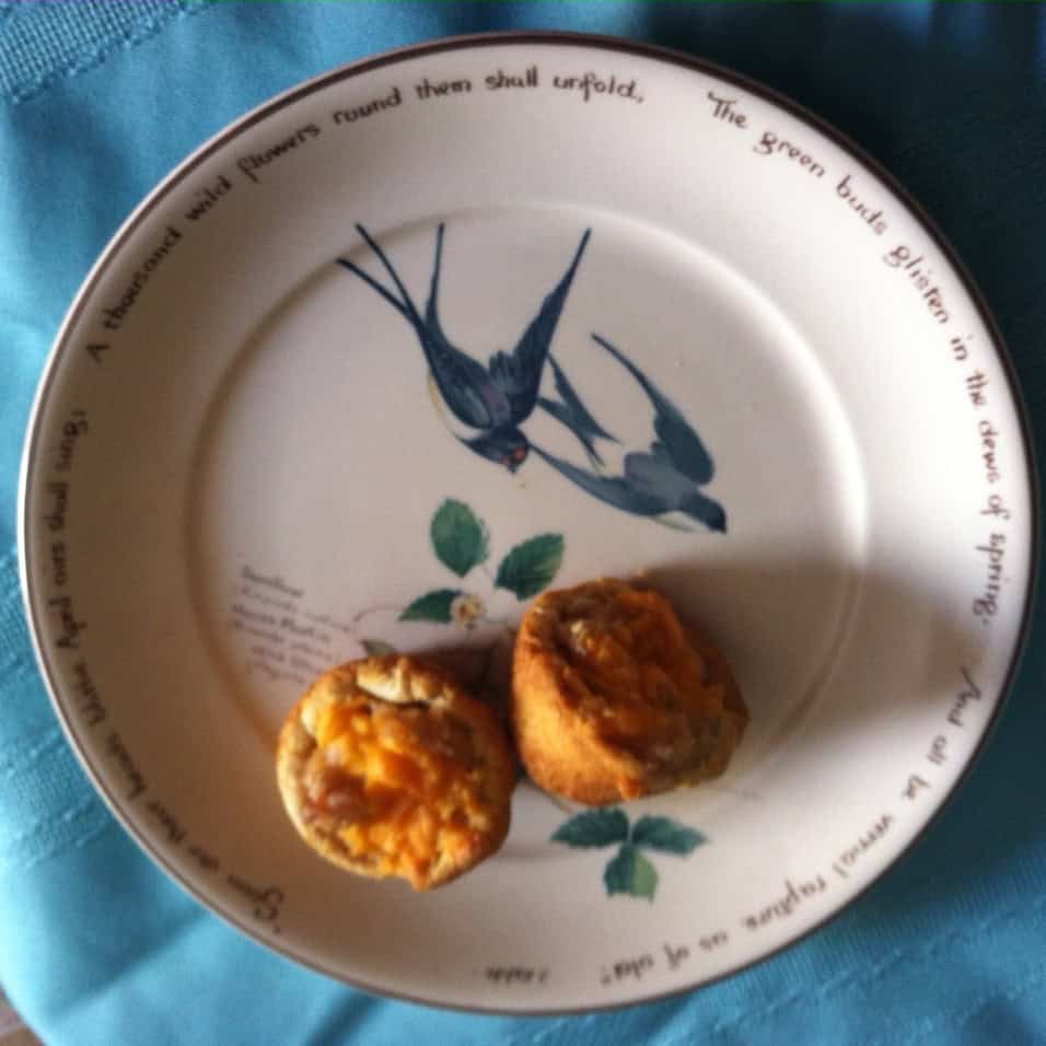 crab tarts