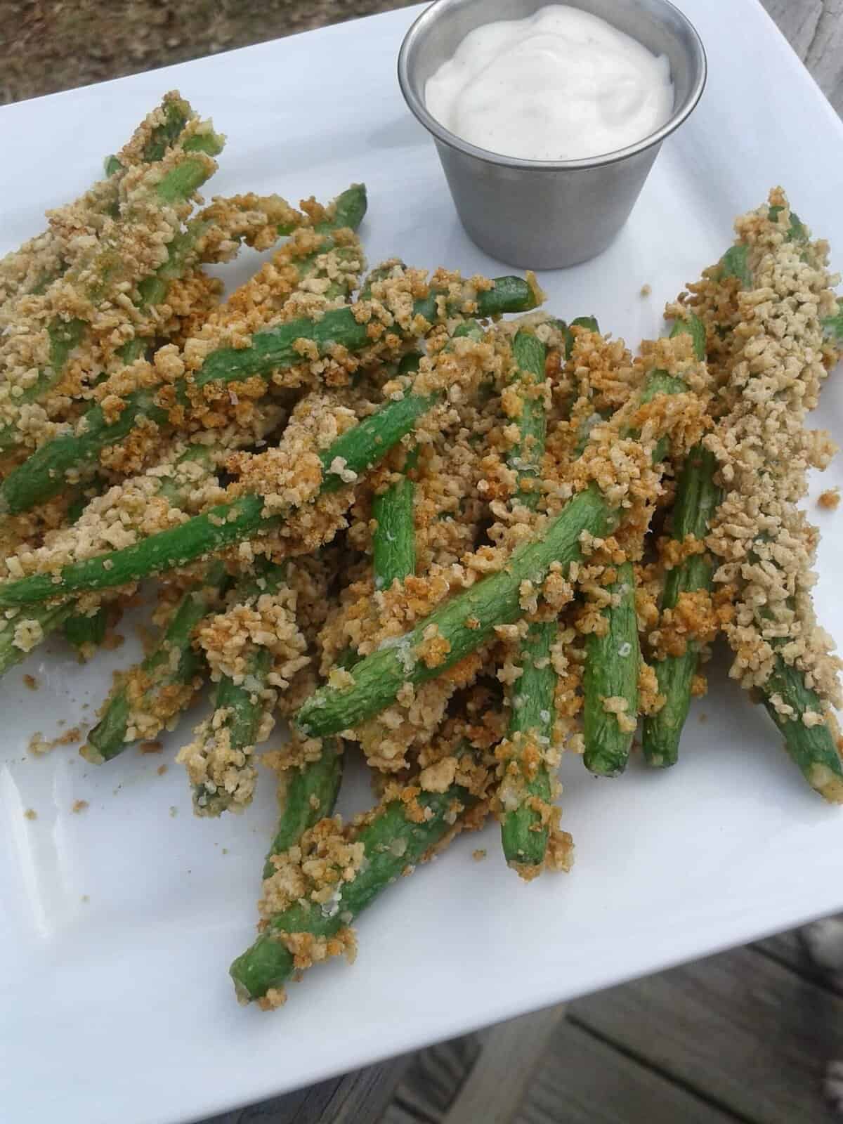 green bean fries