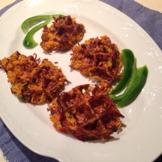 Italian Sweet Potato Waffle snacks