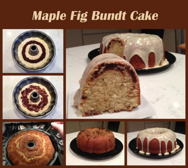 Maple Fig Bundt Cake