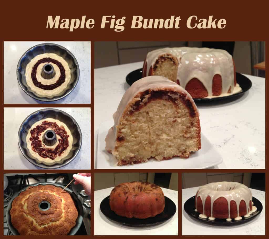 Maple Fig Bundt Cake