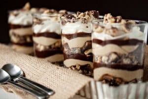 Tagalong Peanut Butter Parfaits
