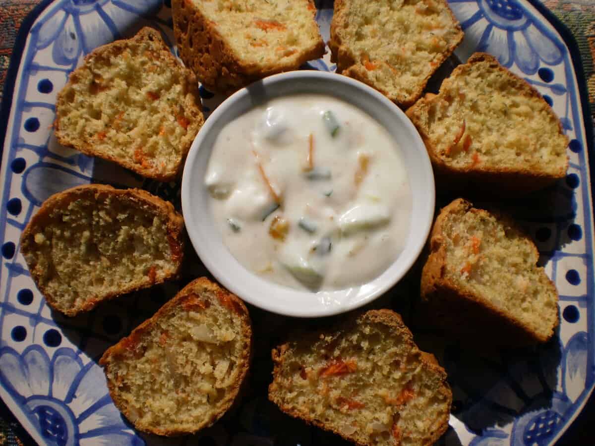 Smoked Salmon Scone Muffins