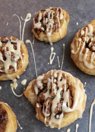 cookie butter walnut spirals