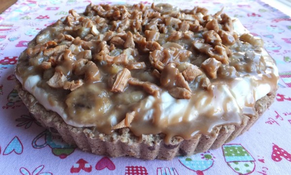 Bananas Foster Tart