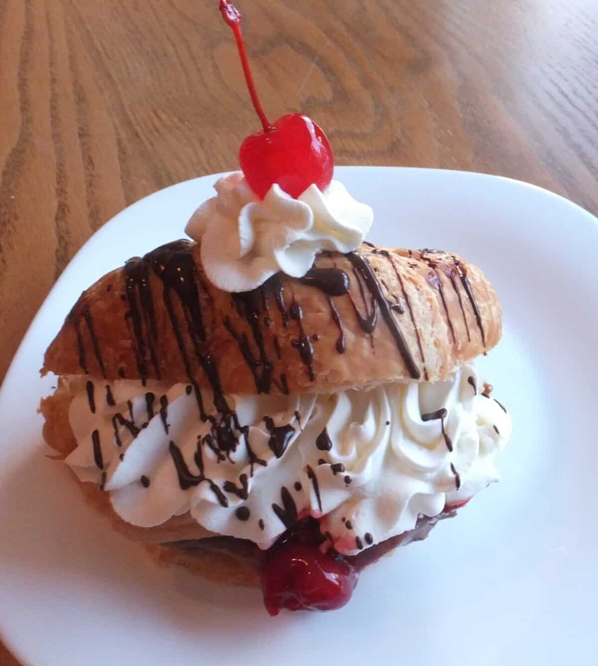 Black Forest Chocolate Eclairs