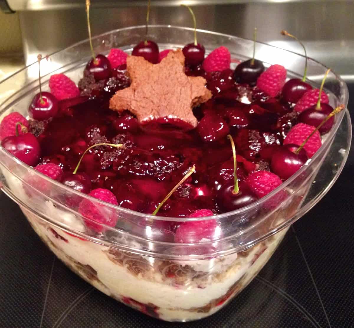 Chocolate Brownie Trifle