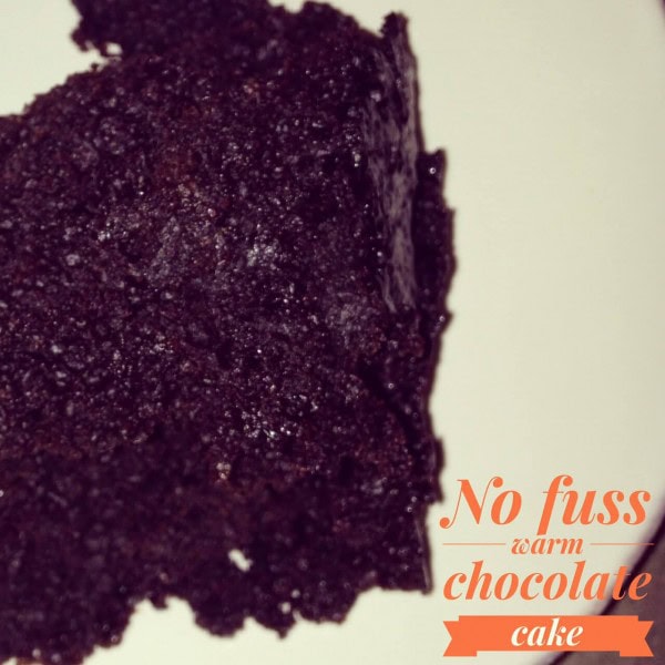 Crock Pot Chocolate Cake