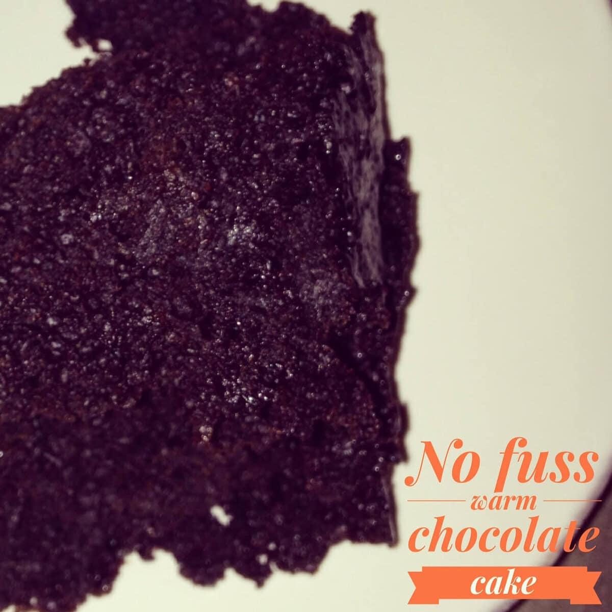 Crock Pot Chocolate Cake