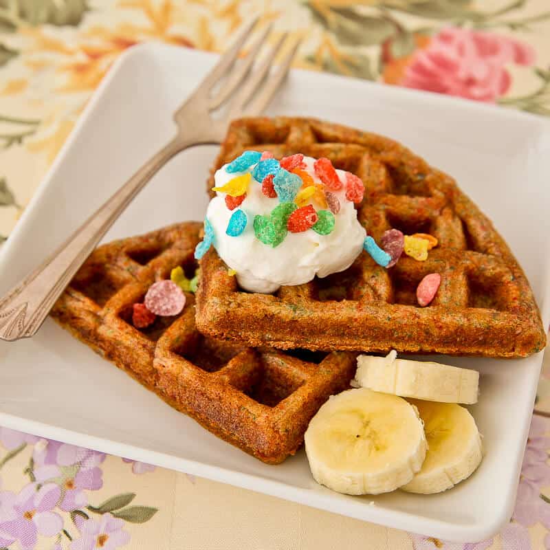 Banana Belgian Waffles