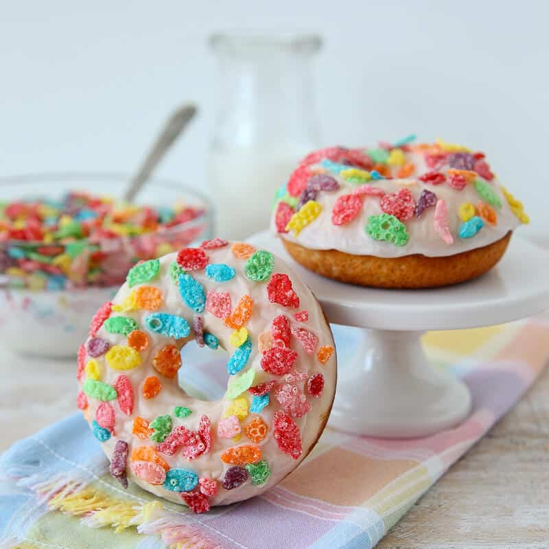 cereal milk doughnuts