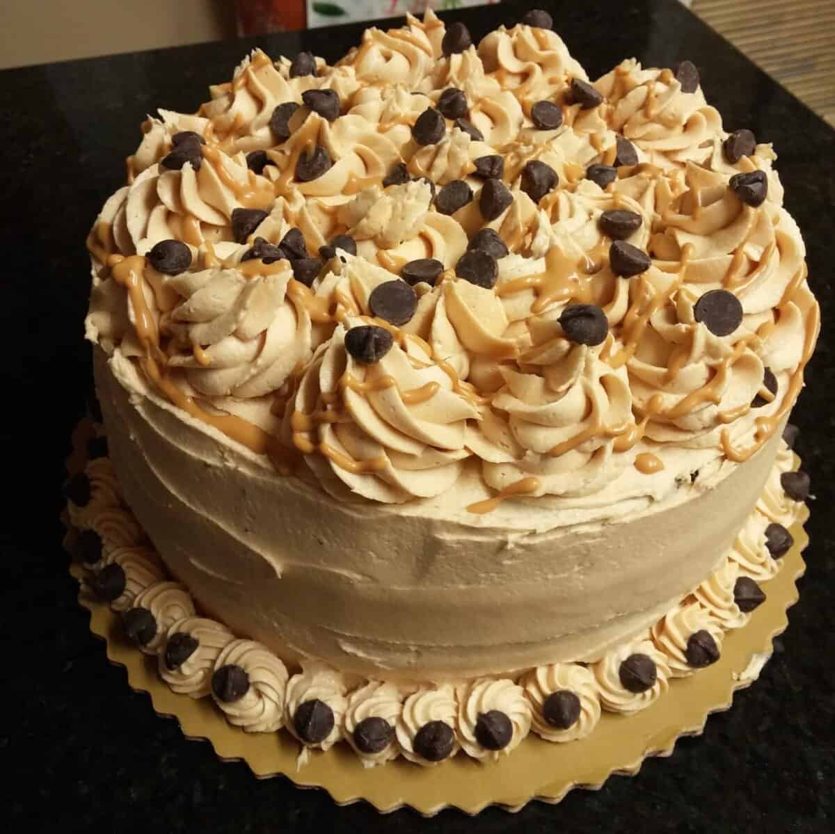 dark chocolate cake