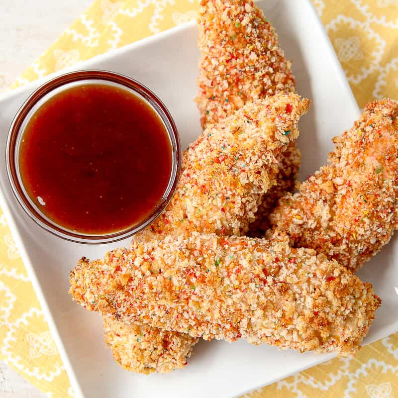 Cereal Crusted Chicken Tenders