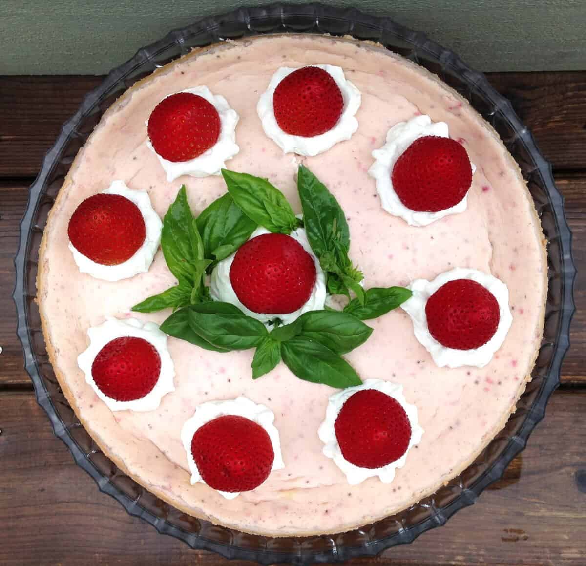 strawberry cheesecake