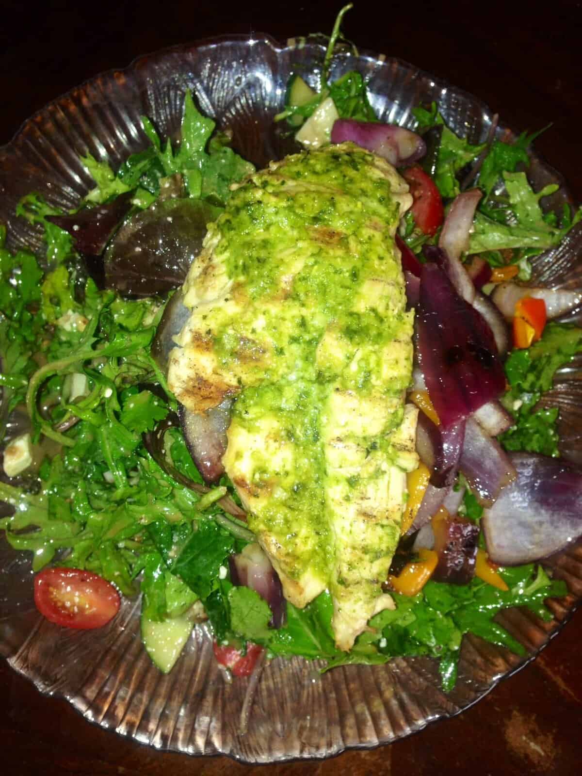 Pesto Chicken Salad