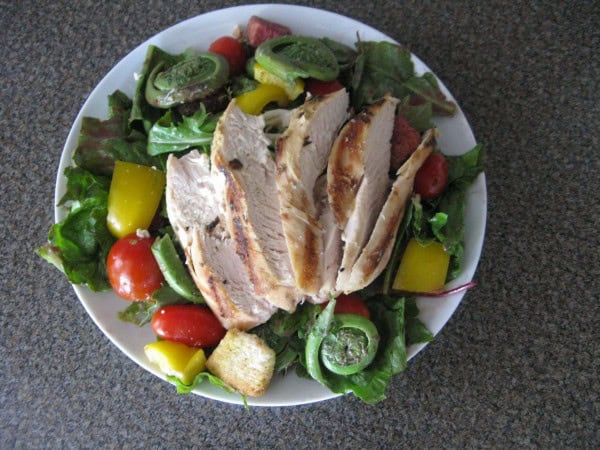 Spring Grilled Chicken Salad