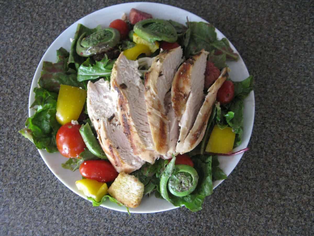 Spring Grilled Chicken Salad