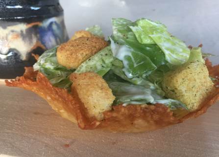 caesar salad bowls