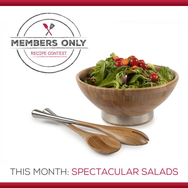 Members Only Recipe Contest – April 2015