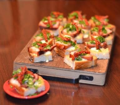 BLT Crostini