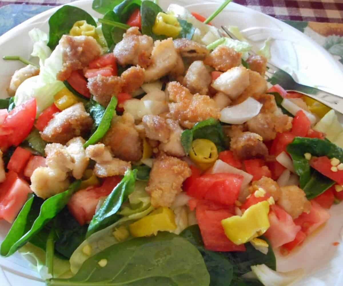 Fried Chicken Salad