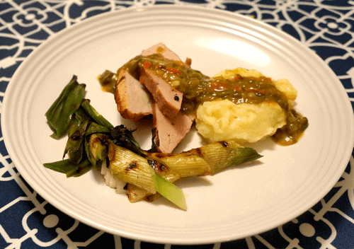 Grilled Pork Loin