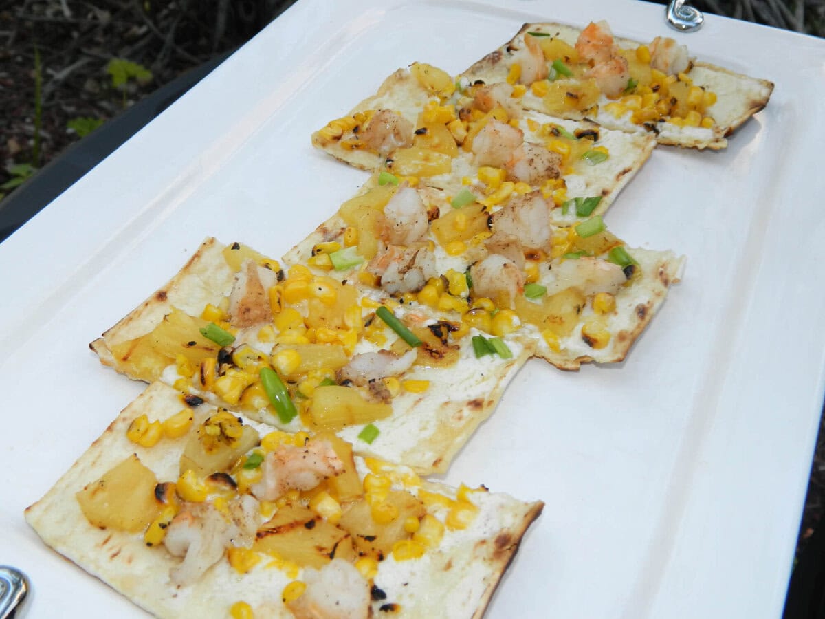 Shrimp Flatbread
