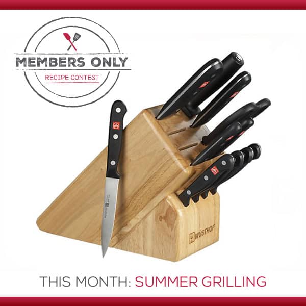 Members only recipe contest - June