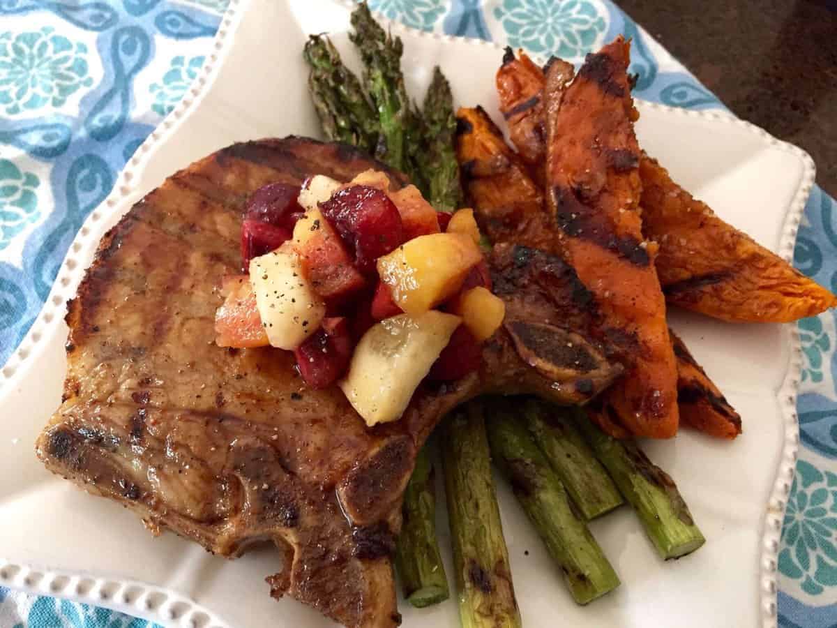 Sweet Tea Brined Pork Chops
