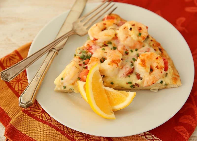 “Shrimp Scampi Pizza” – Throwback Thursday