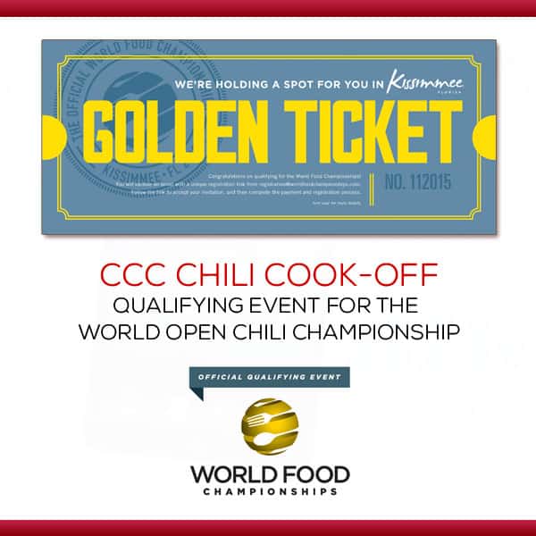 Members Only Contest:  Qualifying Event for WFC – Chili