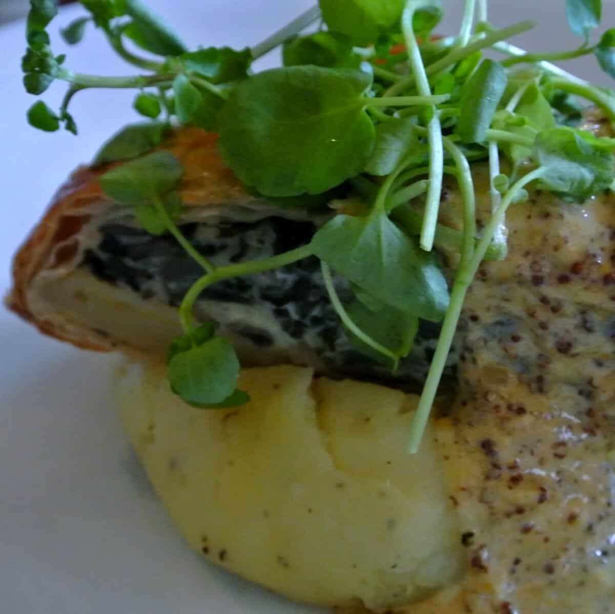 Chicken and Mushroom Pastry