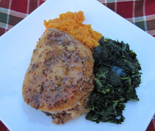 Maple-Mustard Chicken