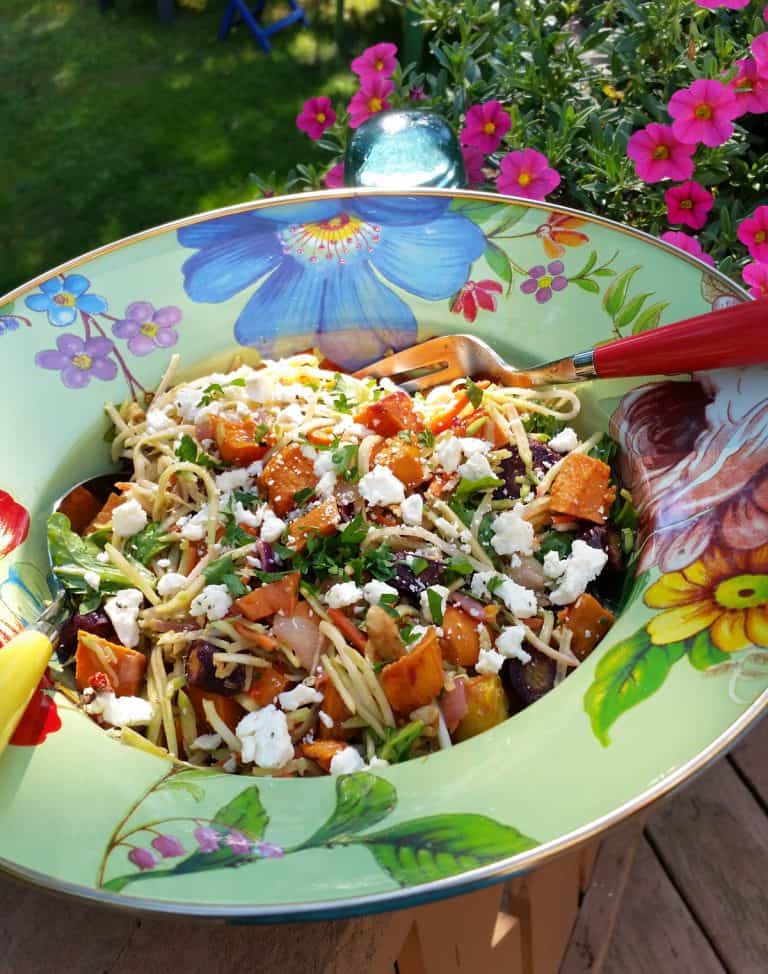 roasted sweet potato salad