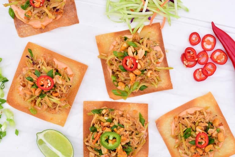 pad thai nachos